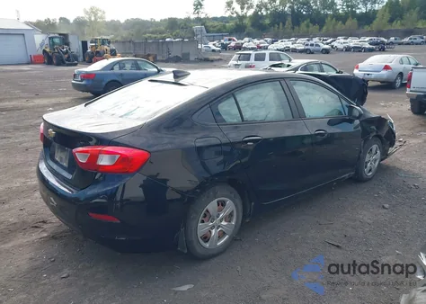 2017 Chevrolet Cruze Ls Auto из США, поврежденный, VIN 1G1BC5SM4H7109571